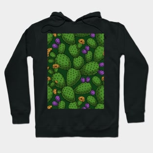 Flowering opuntia Hoodie